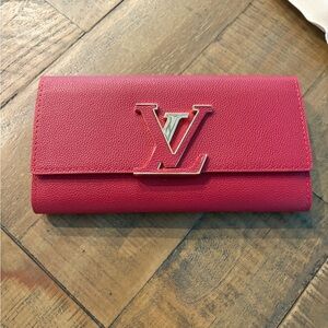 Louis Vuitton Fuchsia Wallet